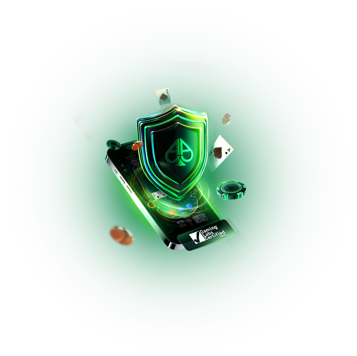 AA Poker 安装安全徽章